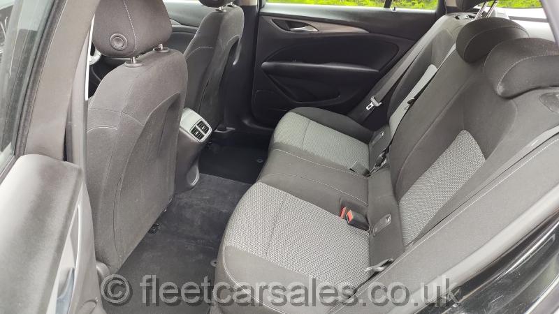 vauxhall insignia b interior pictures rear seats